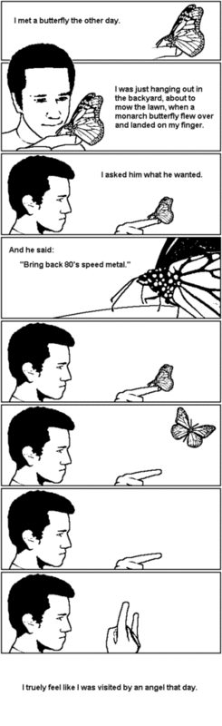 quoth the butterfly: bring back 80s speed metal